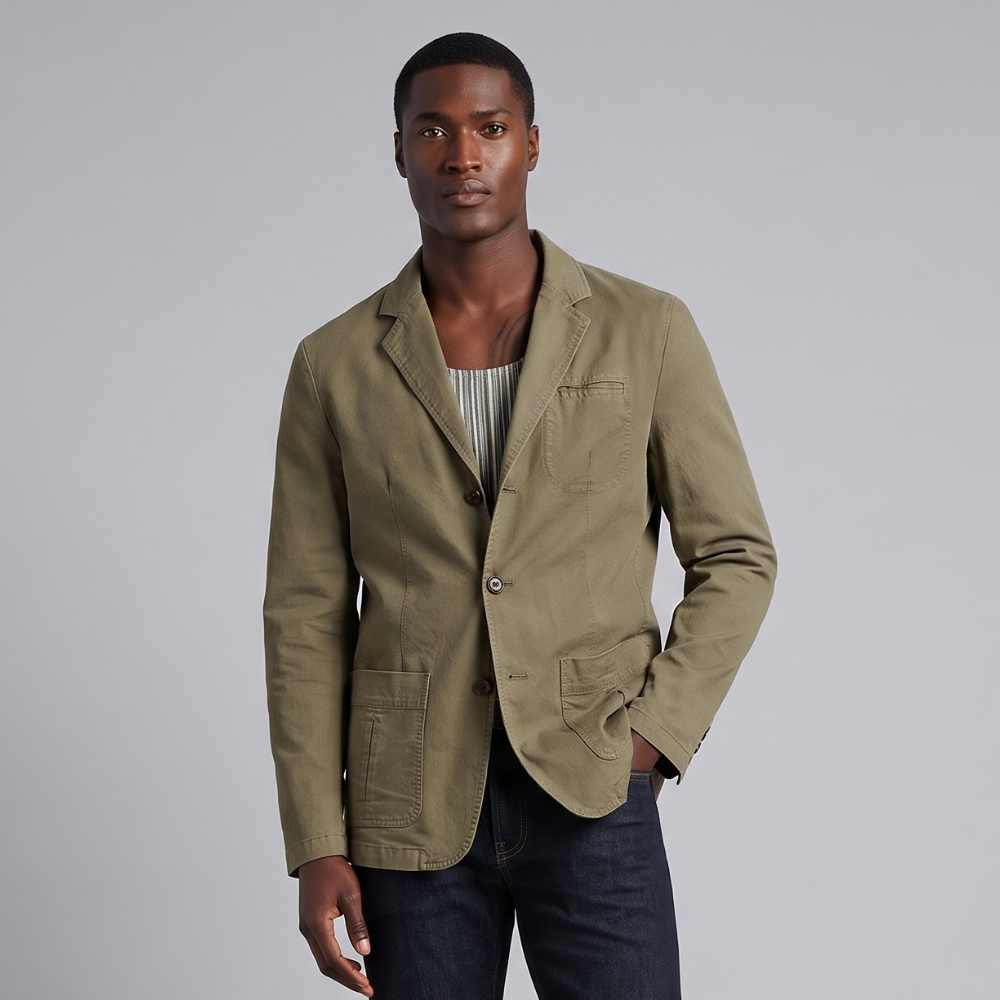 Kylian | Slim Fit Button Up Lightweight Blazer