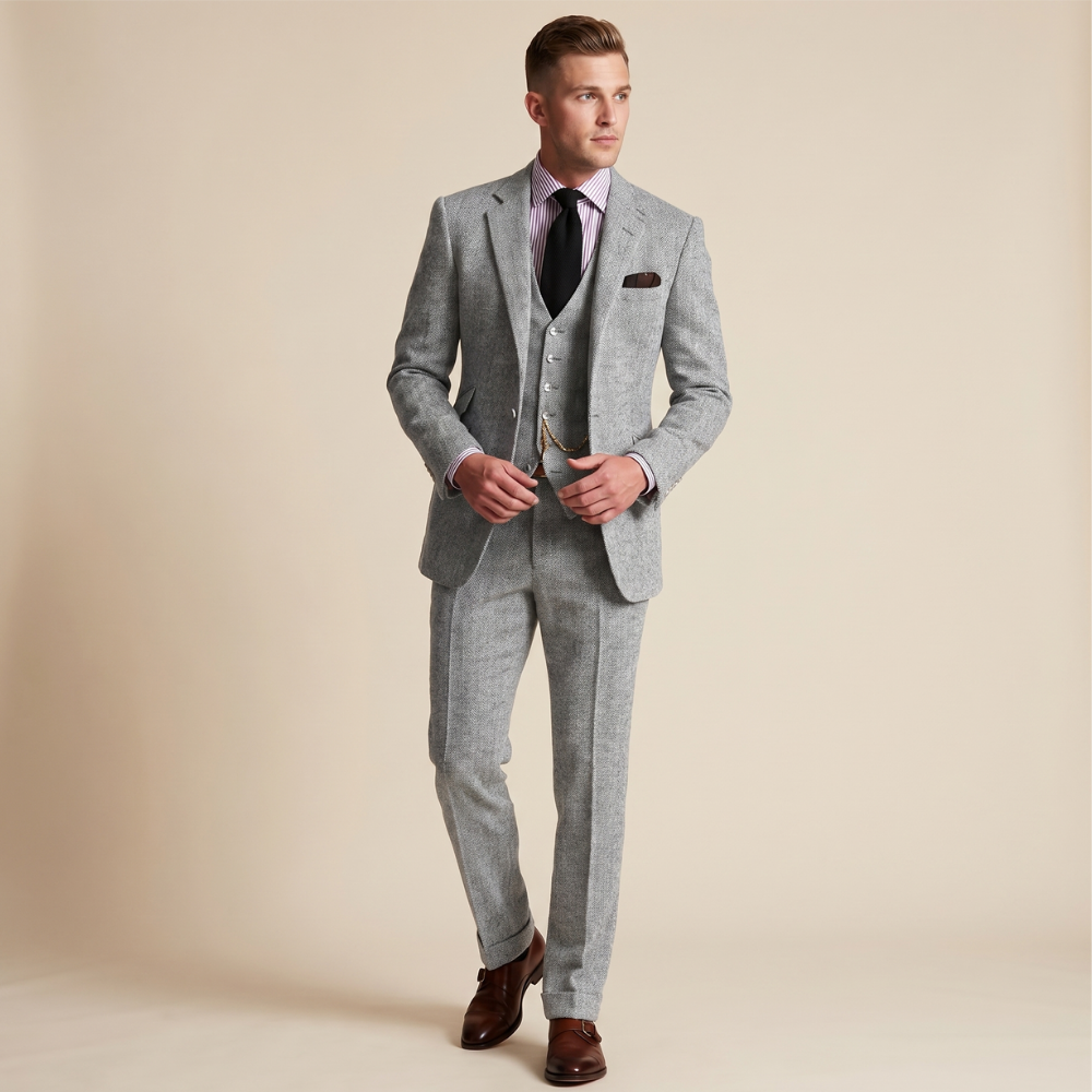 Carrick suit in Silver