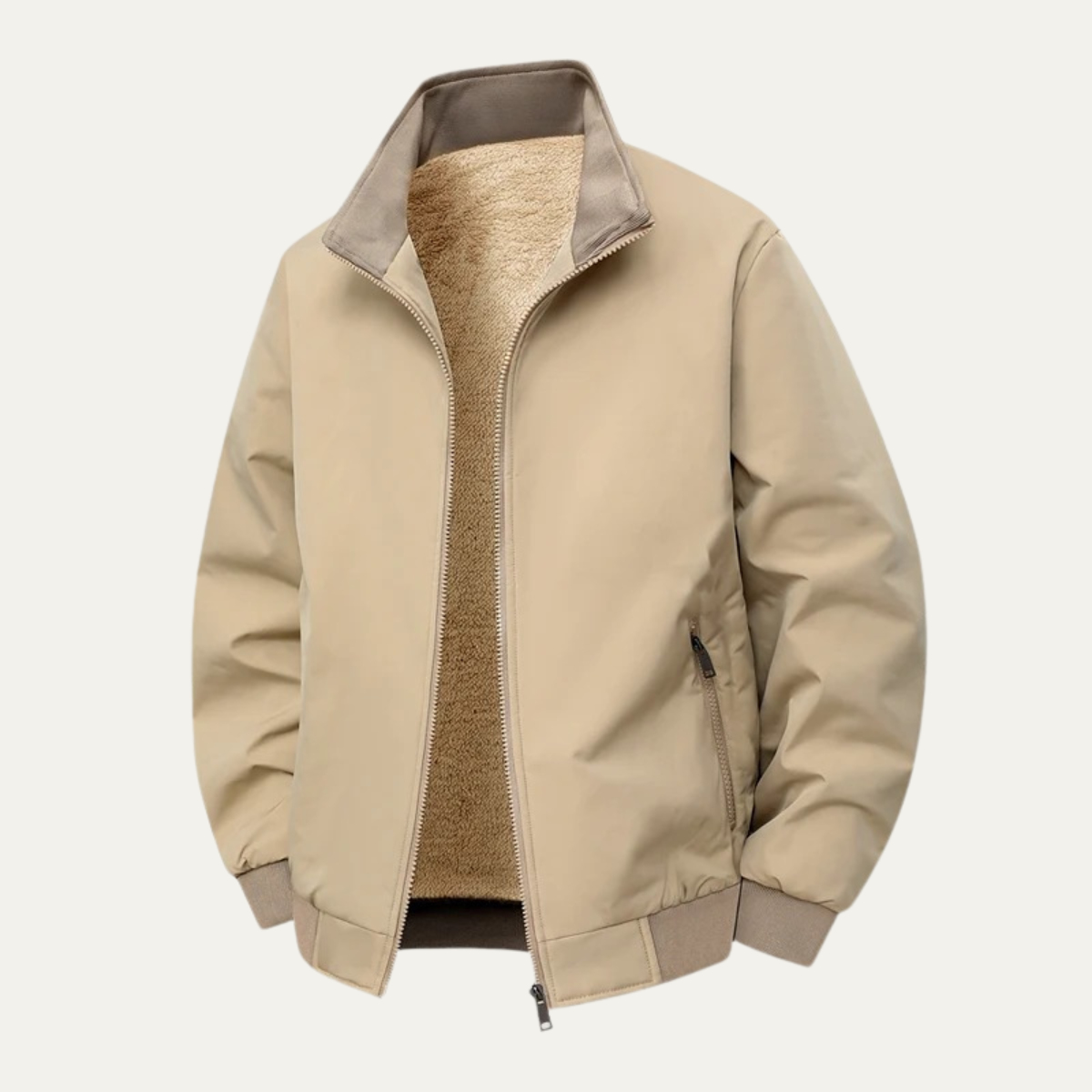 Larson | Fleece Lined Casual Jacket