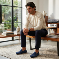 Noel | Men's Suede Leather Slip-On Loafers