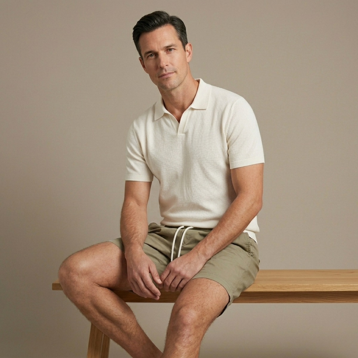 Killian | Lightweight Drawstring Cotton Shorts