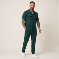 Radley | Short Sleeve Button Up Shirt and Trousers Beach Set