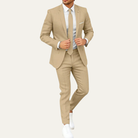 Cole | Lightweight Two Piece Formal Wedding and Business Suit Set