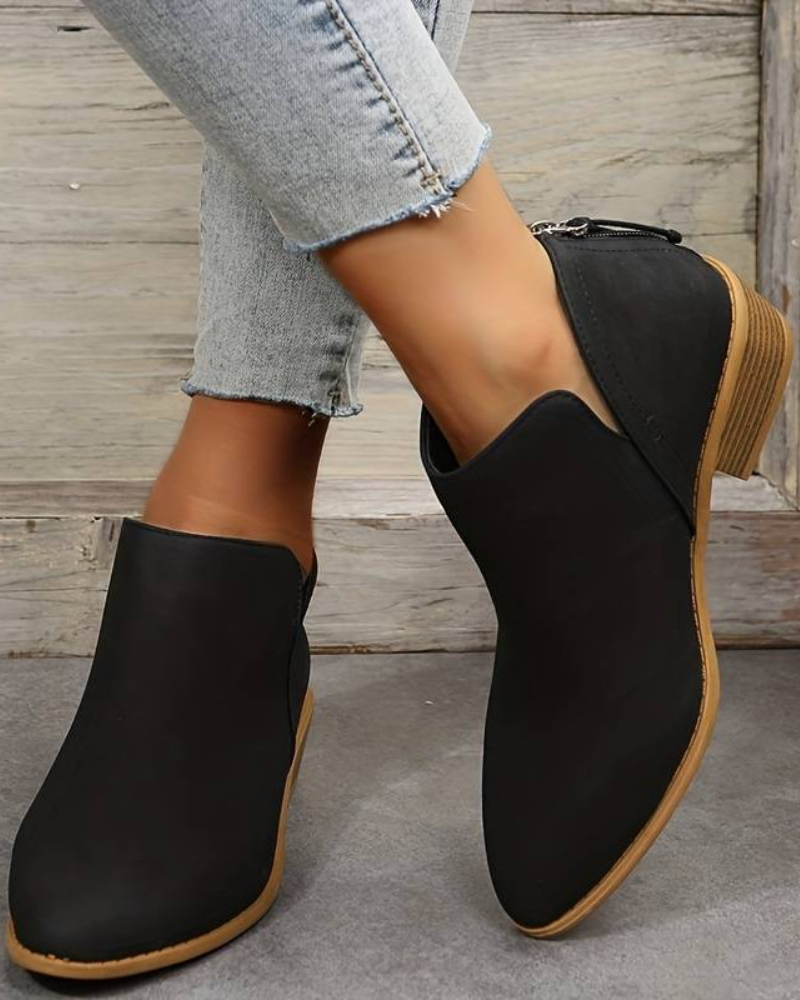 Cordelia | Pointed Toe Ankle Boots