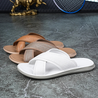 Kingsley | Open Toe Slip On Summer Slide Sandals