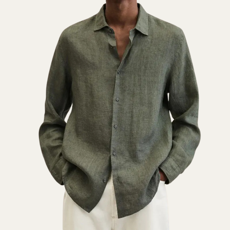 Braden shirt in Army Green