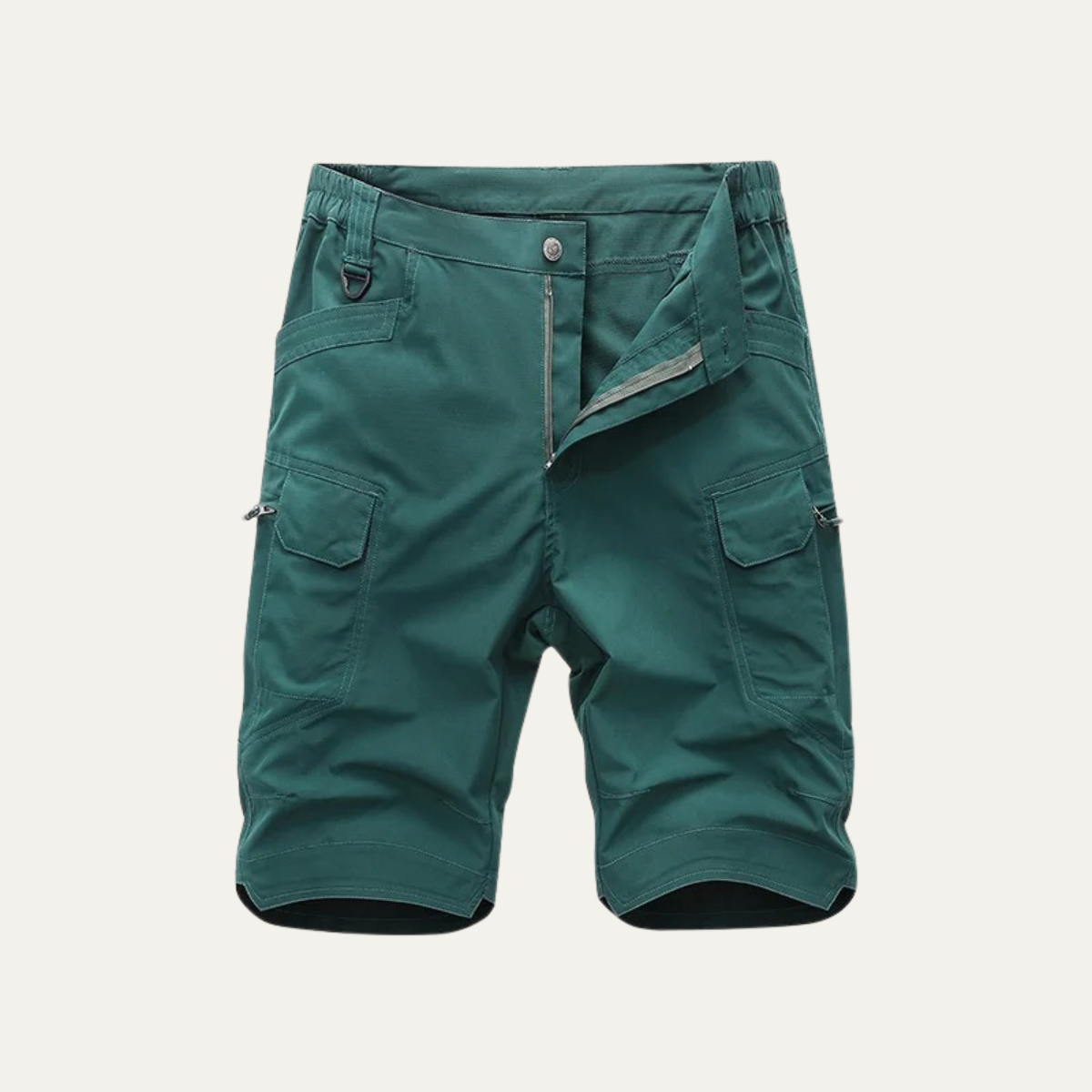 Jace | Cotton Cargo Shorts with Multi Pocket Utility Design