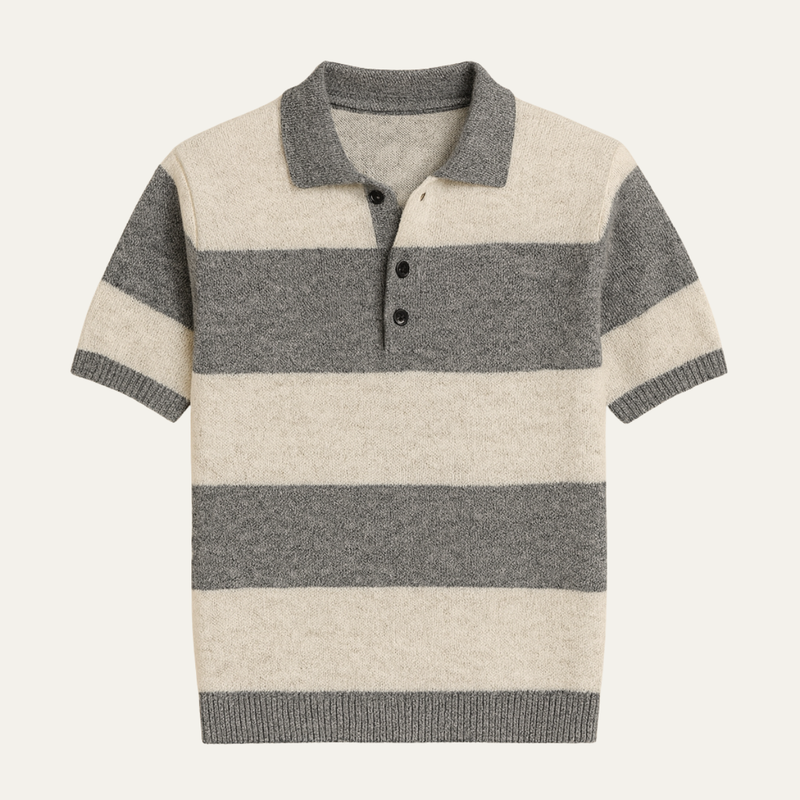 Bert knitted polo shirt