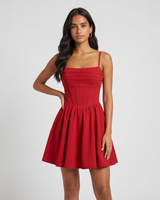 Calyra | Ruched Cami Mini Dress