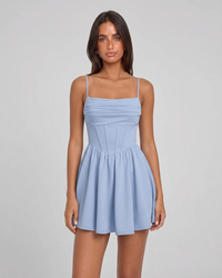 Calyra | Ruched Cami Mini Dress