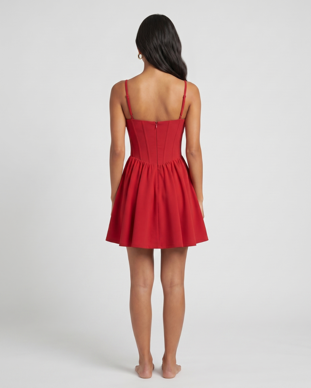 Calyra | Ruched Cami Mini Dress