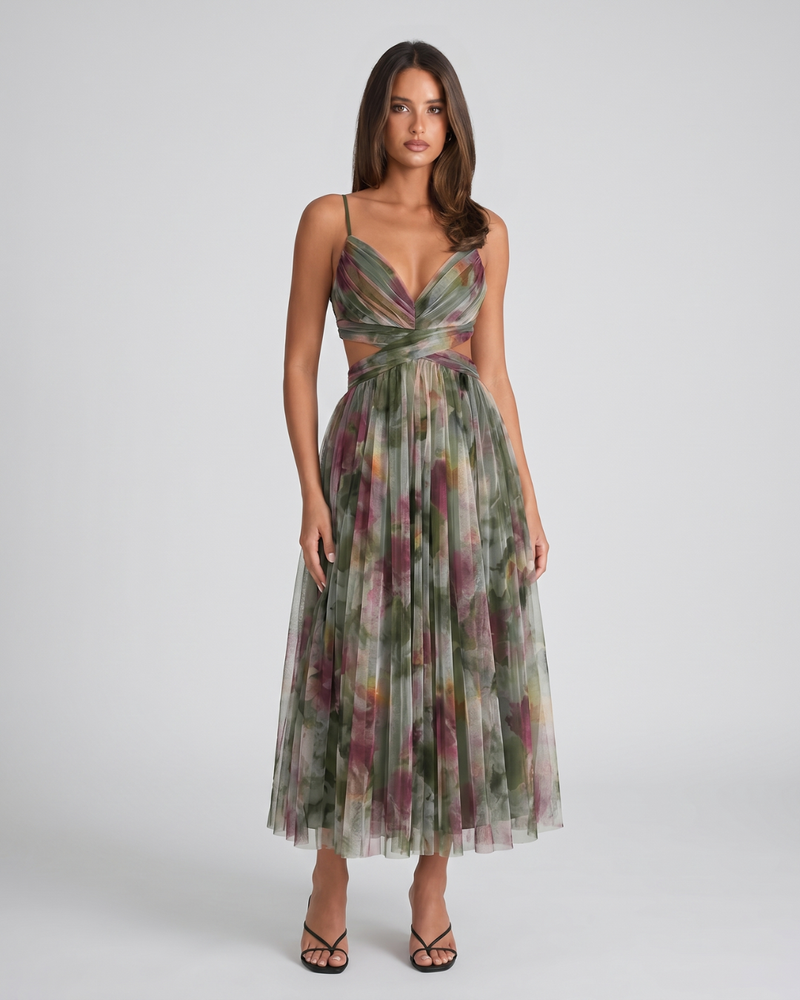 Carola | Floral Maxi Dress