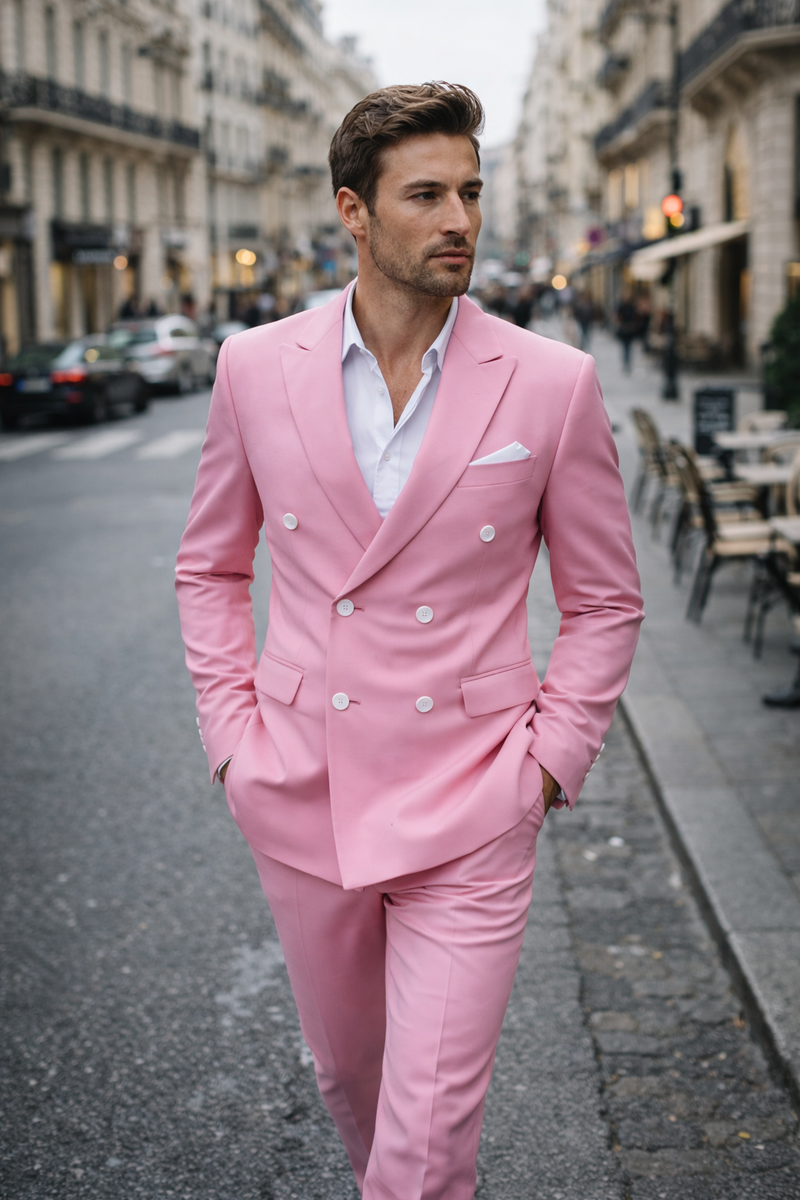 Randall | Double Breasted Suit Jacket and Trousers Set