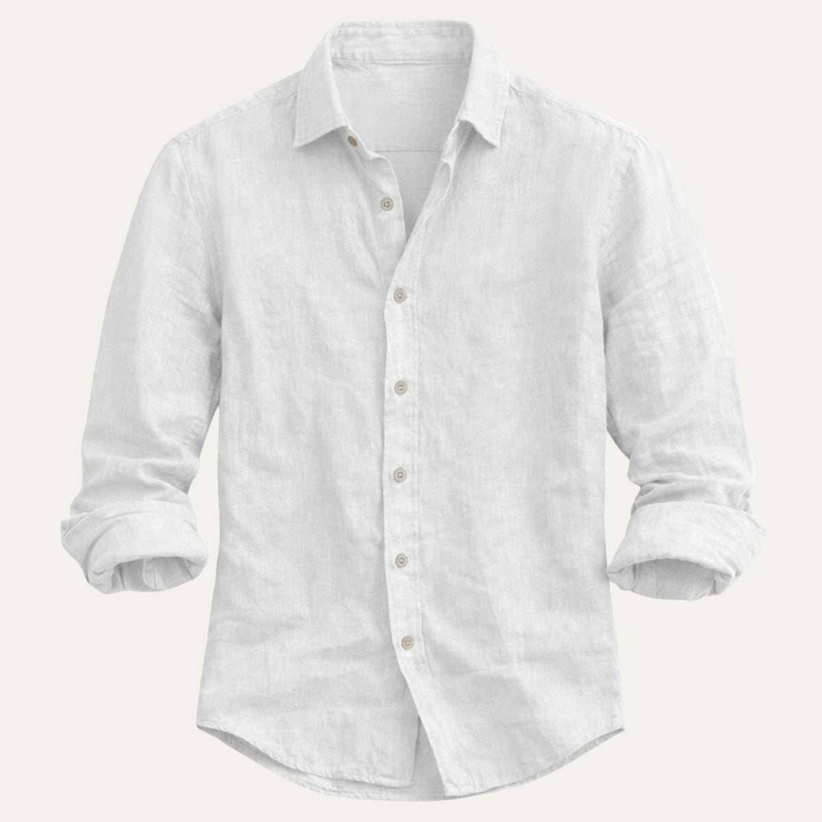 Camden | Men's Summer Casual Fit Linen Look Shirt