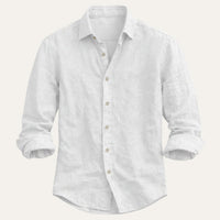 Camden | Men's Summer Casual Fit Linen Look Shirt