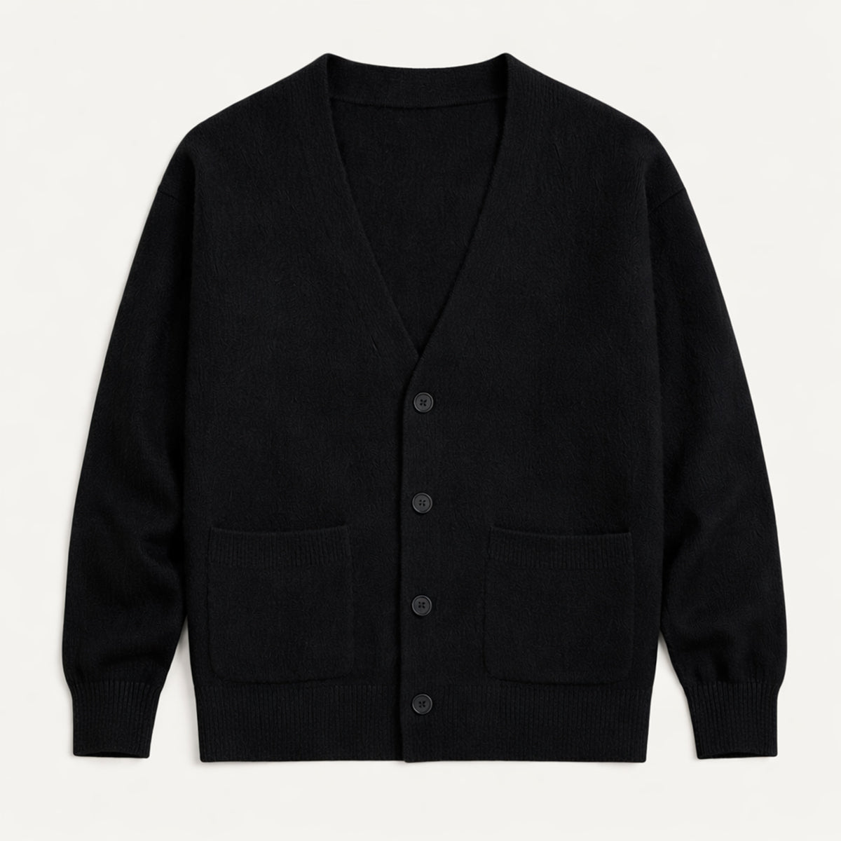Martin | 100% Cashmere Button-Up Cardigan for Men