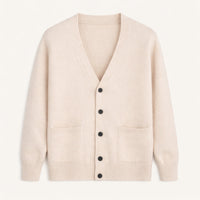Martin | 100% Cashmere Button-Up Cardigan for Men