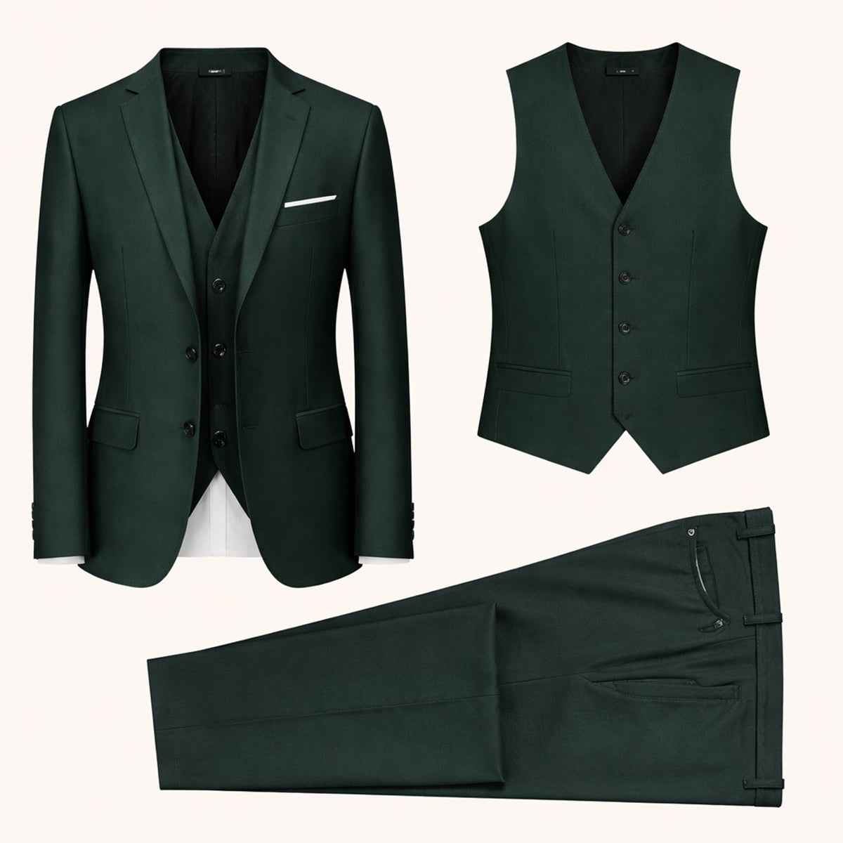 Michael | Slim Fit 3 Piece Formal Business Suit