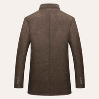 Egerton overcoat flat lay detail
