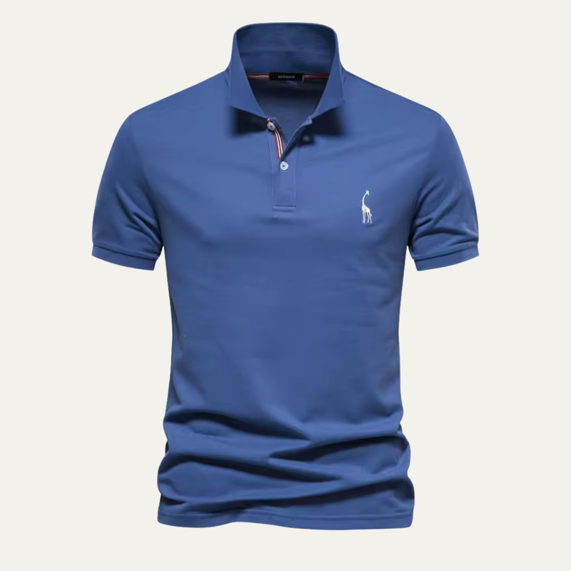 Kai | Cotton Tailored Short Sleeve Polo Shirt