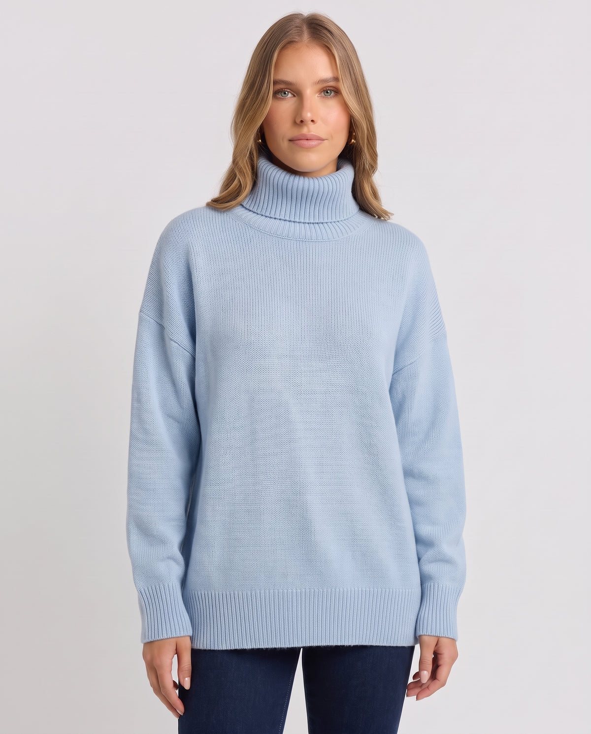 Clarisse | Women's Oversized Turtleneck Jumper