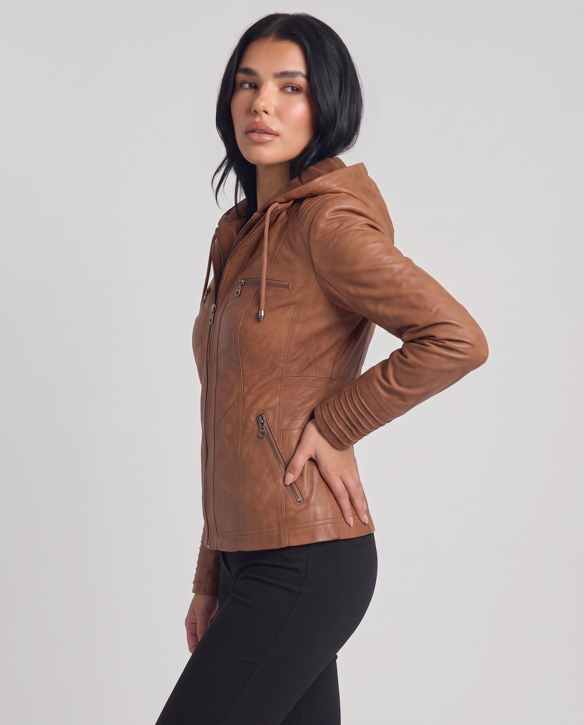 Agatha | Women's Fitted Hooded Jacket