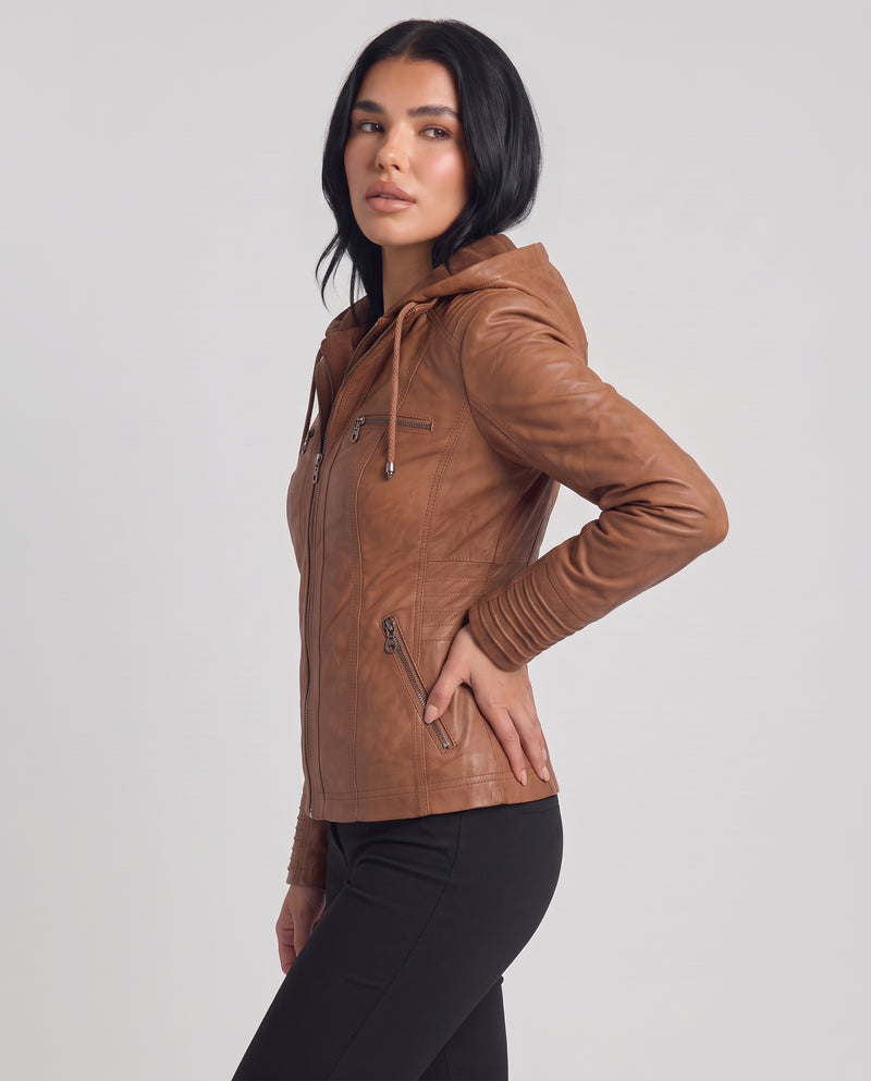 Agatha | Women's Fitted Hooded Jacket