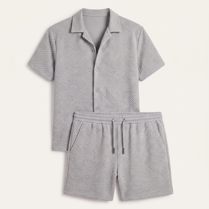 Braxton | Summer Shirt and Shorts Co Ord Set