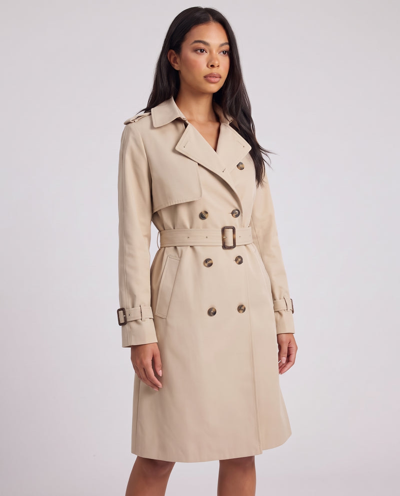 Bridgette | Women's Double-Breasted Trench Coat