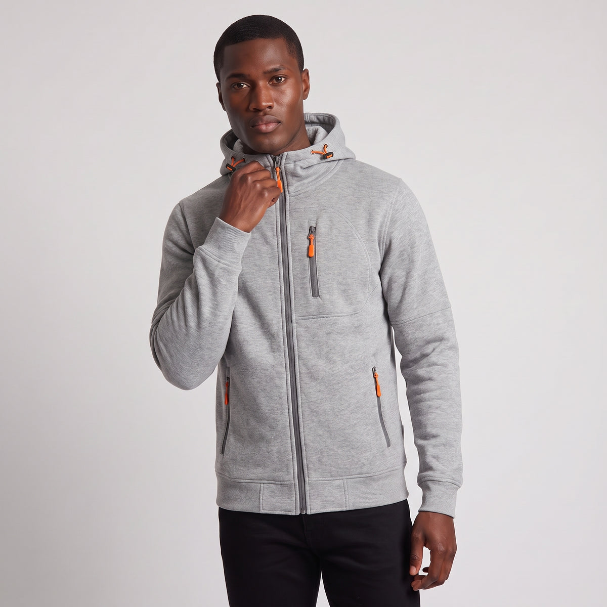 Cadmus | Men's Cotton Zip-Up Hoodie