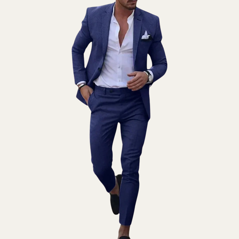 Denver | Casual Linen Two Piece Suit