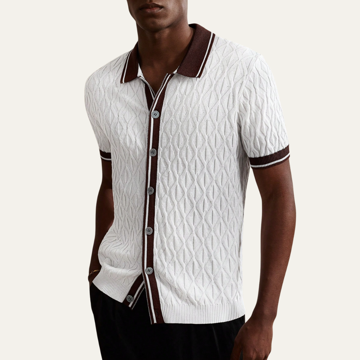Keith polo shirt White