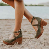 Eleanora shoes ankle strap detail