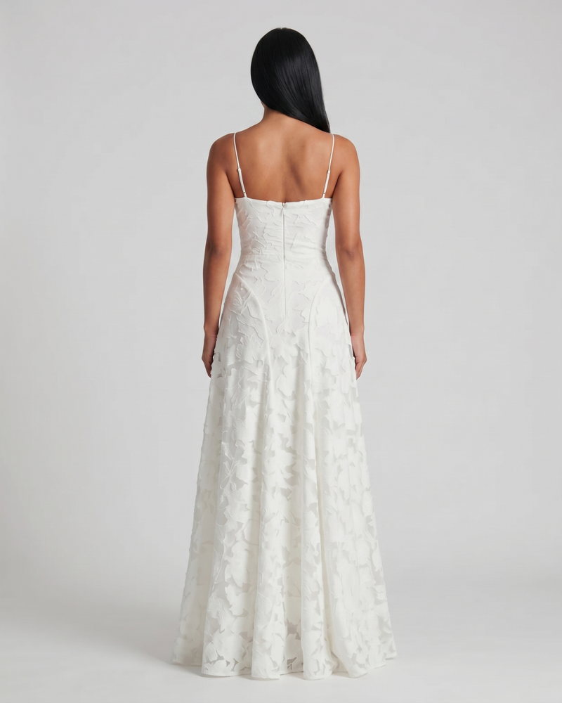 Helia | Floral Sleeveless Maxi Dress