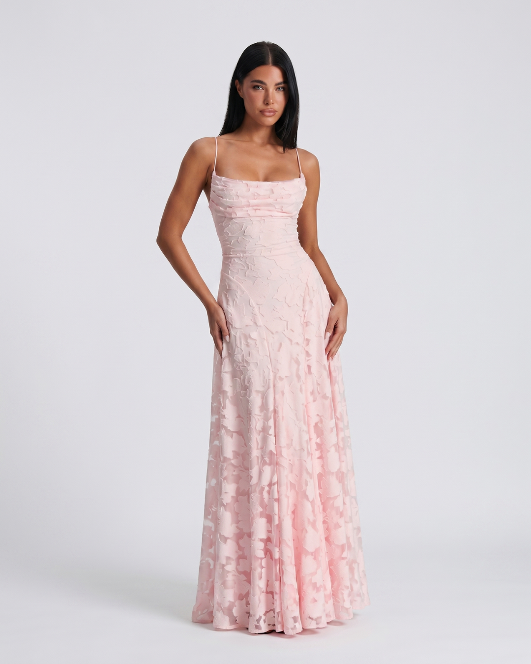 Helia | Floral Sleeveless Maxi Dress