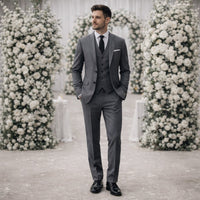Michael 3 piece suit Grey