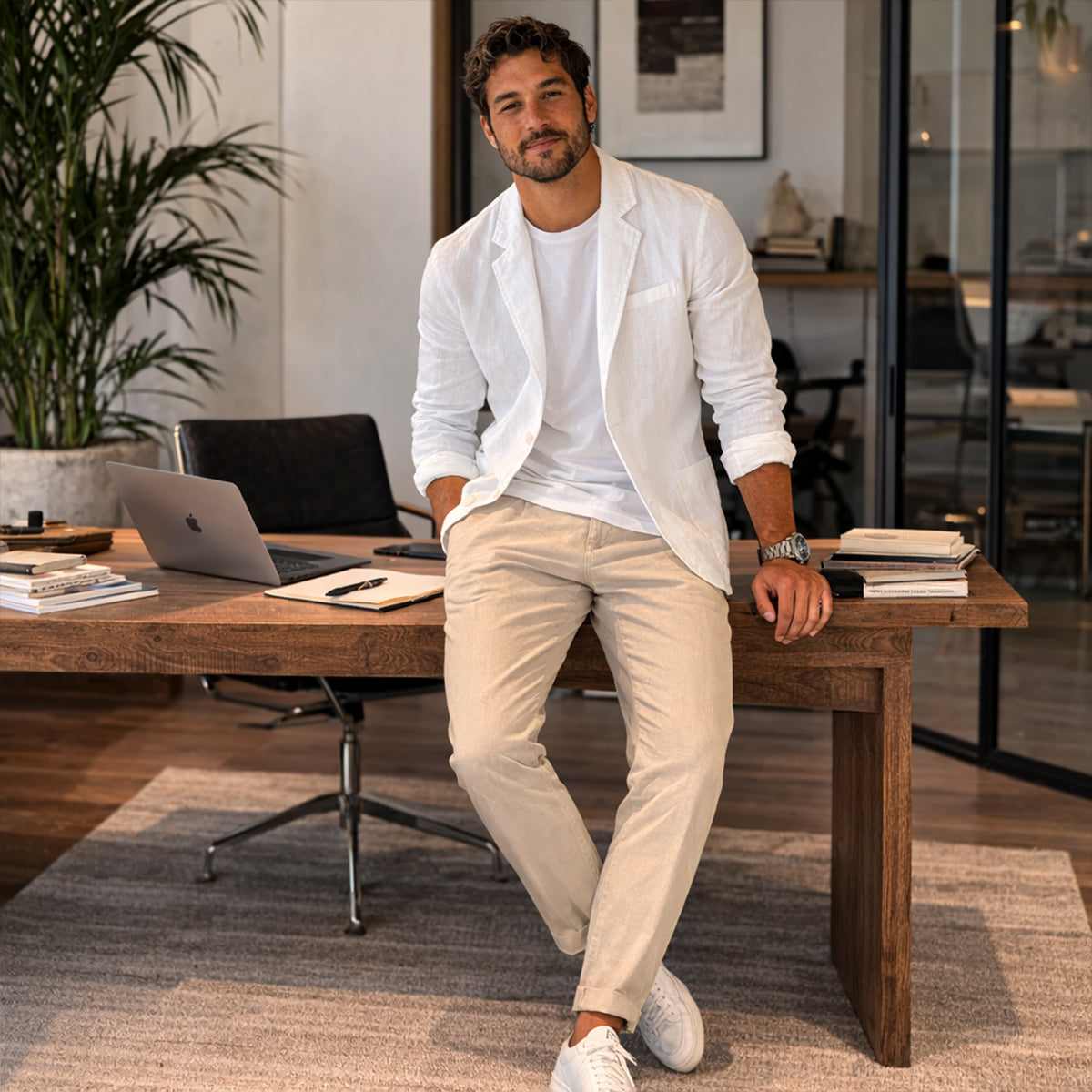 Lionel | Lightweight Summer Linen Blazer