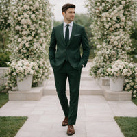 Mercer 2 piece suit Dark Green