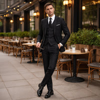 Cosgrove suit full look detail