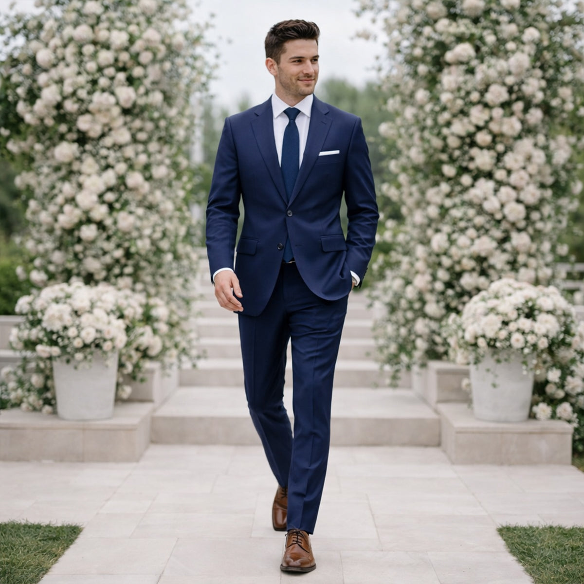 Mercer 2 piece suit Navy Blue