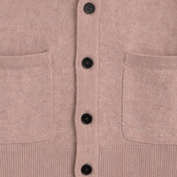 Martin | 100% Cashmere Button-Up Cardigan for Men