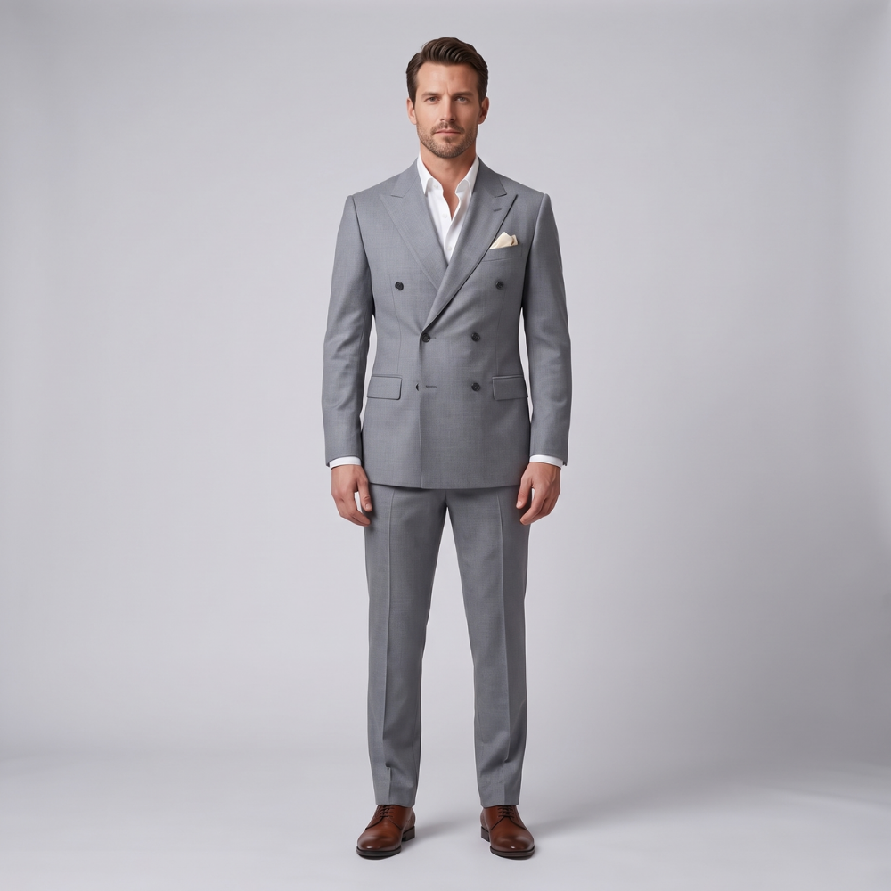 Rashad | Double Breasted Suit Jacket and Trousers Set