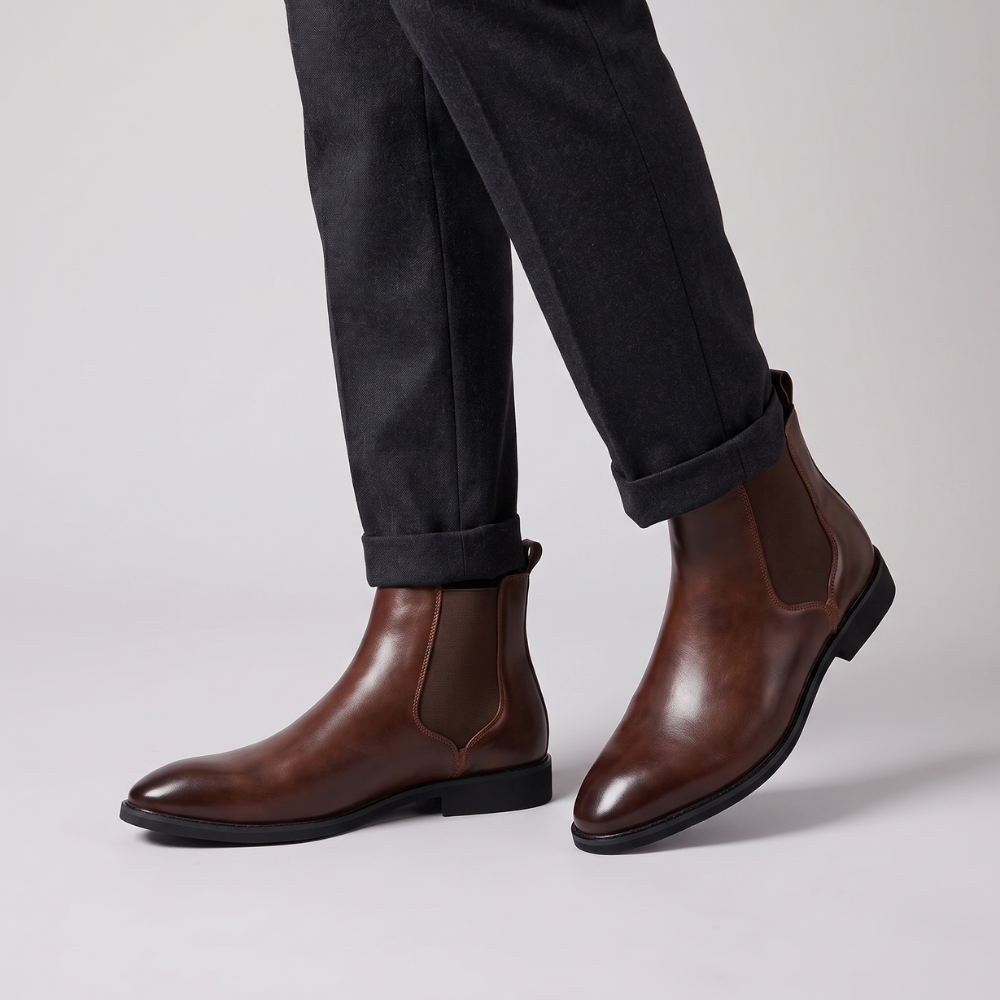 Duncan | Men's Leather Chelsea Boots