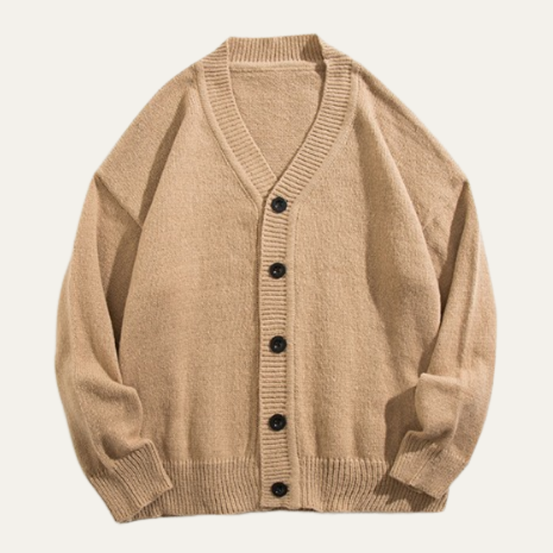Gaskell cardigan in Khaki