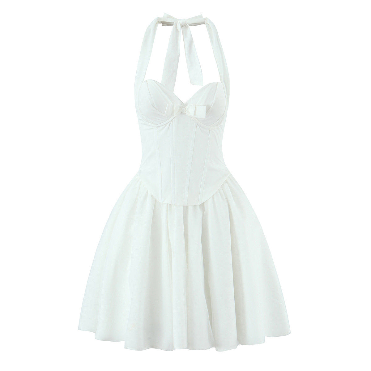 Elspeth | halter neck dress