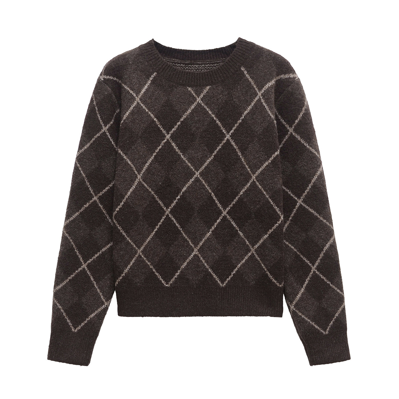 Cressida | argyle knit top