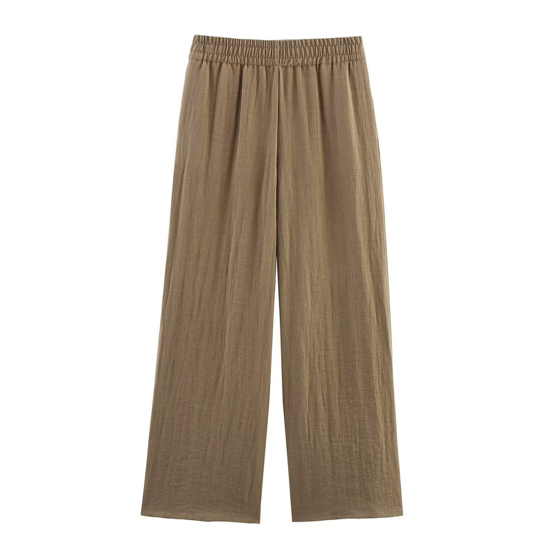 Julia | linen wide leg pants