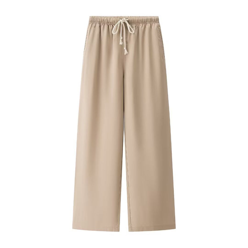 Eliza | linen wide leg pants