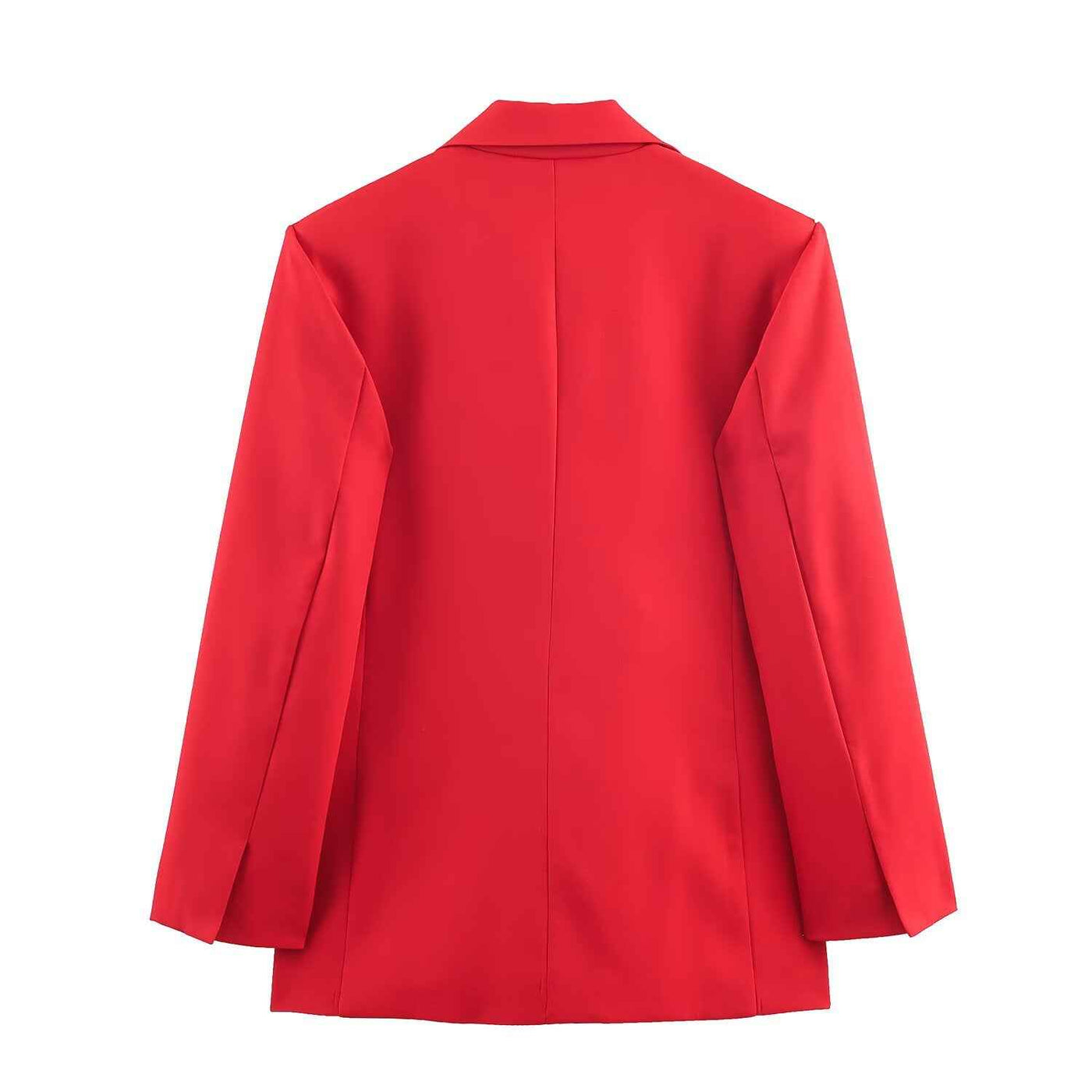 Rose | Red Two Piece Set Midi Skirt