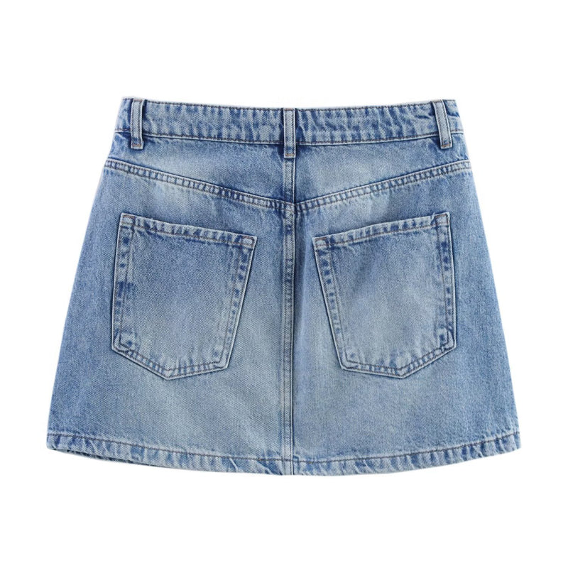 Sophia | denim mini skirt